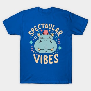 Hippo Spectacular Vibes T-Shirt